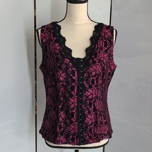 Fashion Bug ladies lace corset top
